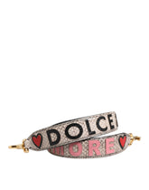 Dolce & Gabbana Multicolor DG AMORE Patch Bag Accessory Shoulder Strap